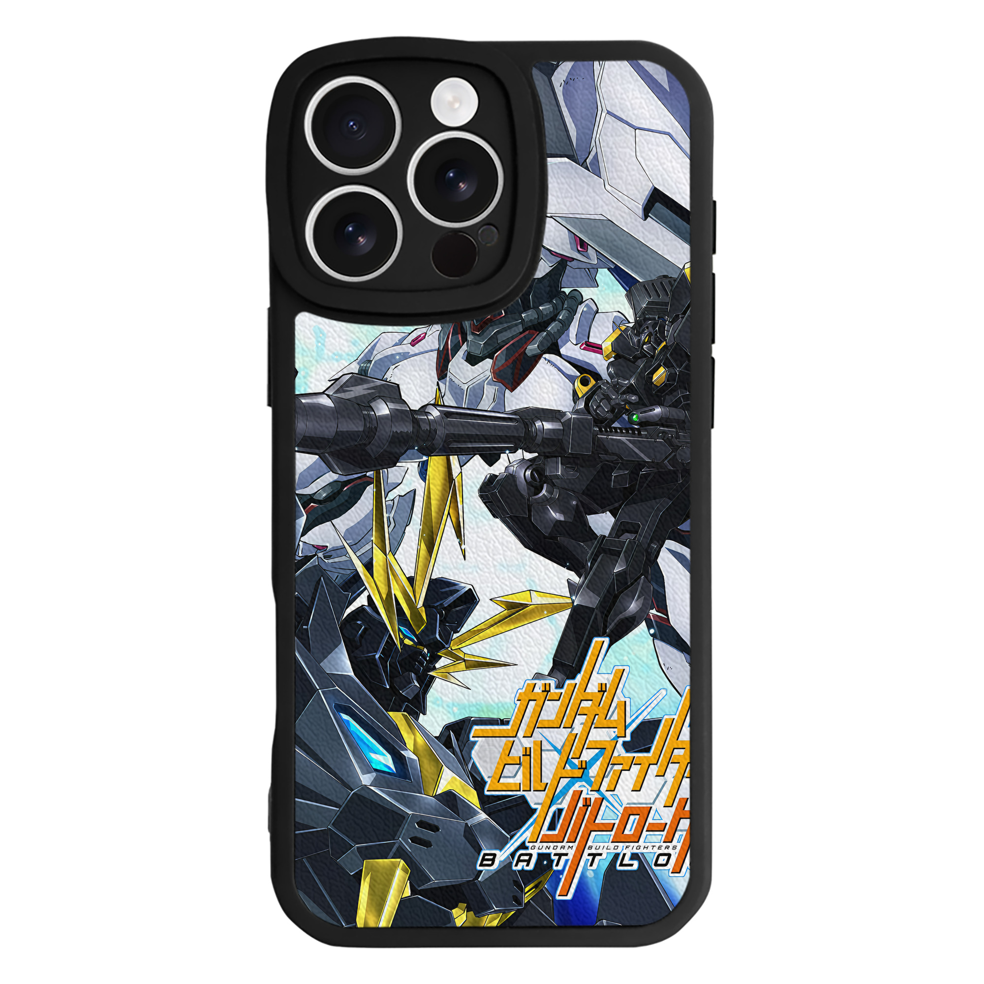 （画像用） 機動戦士ガンダム Mobile Suit Gundam 【iPhone 16シリーズ対応】シリコンスマホケース（レザー調） 材質：シリコン